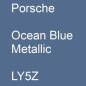 Preview: Porsche, Ocean Blue Metallic, LY5Z.